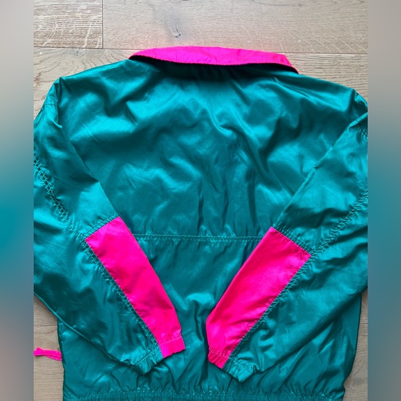 VTG Columbia Women's Colorblock Lightweight
Windbreaker Jacket Thin SZ:L - Picture 10 of 11